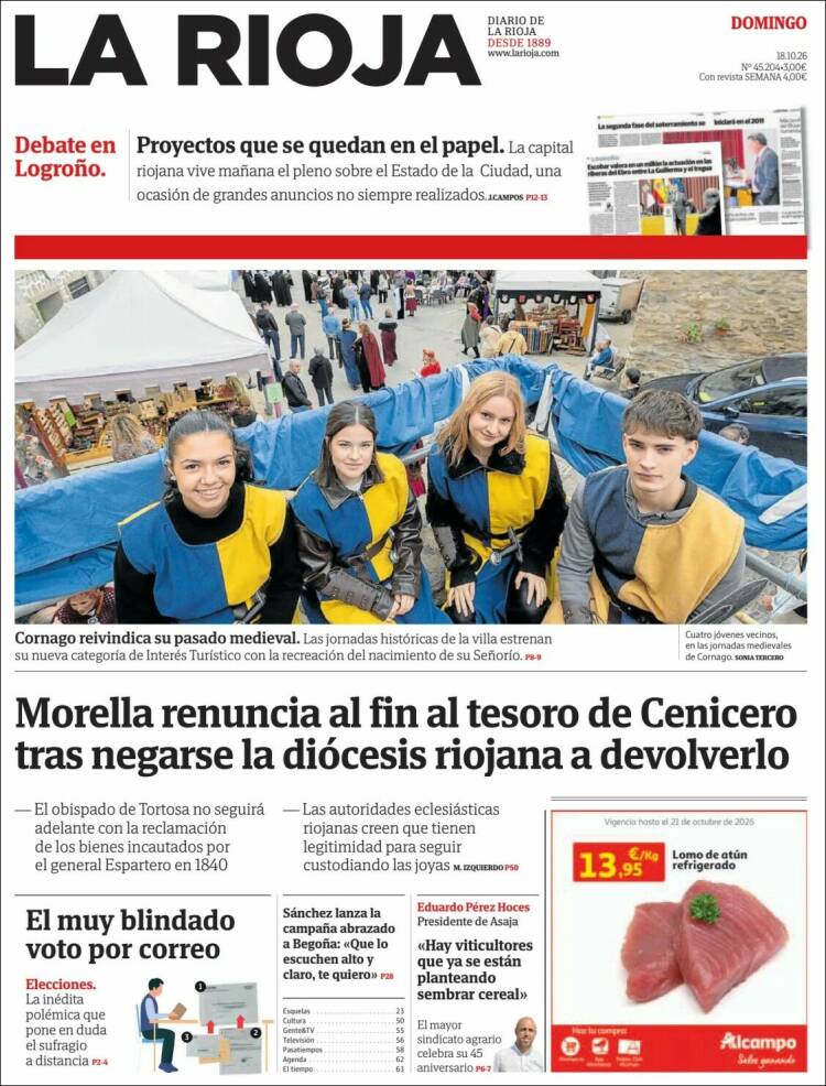 Portada de La Rioja (Espa&ntilde;a)