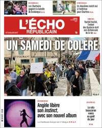 Portada de L'Echo Républicain (Francia)