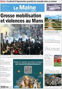 Portada de Le Maine Libre (Francia)