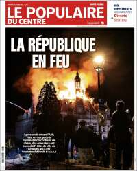 Portada de Le Populaire du Centre (Francia)
