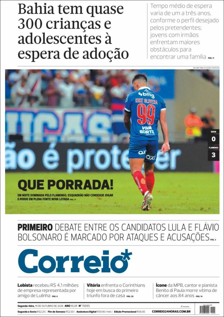 Portada de Correio* (Brasil)