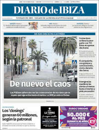 Portada de Diario de Ibiza (Espa&ntilde;a)