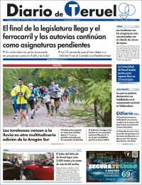 Portada de Diario de Teruel (Espa&ntilde;a)