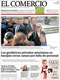 Portada de El Comercio - Gijón (Espa&ntilde;a)