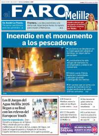 Portada de El Faro de Melilla (Espa&ntilde;a)