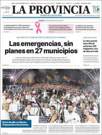 Portada de La Provincia (Espa&ntilde;a)