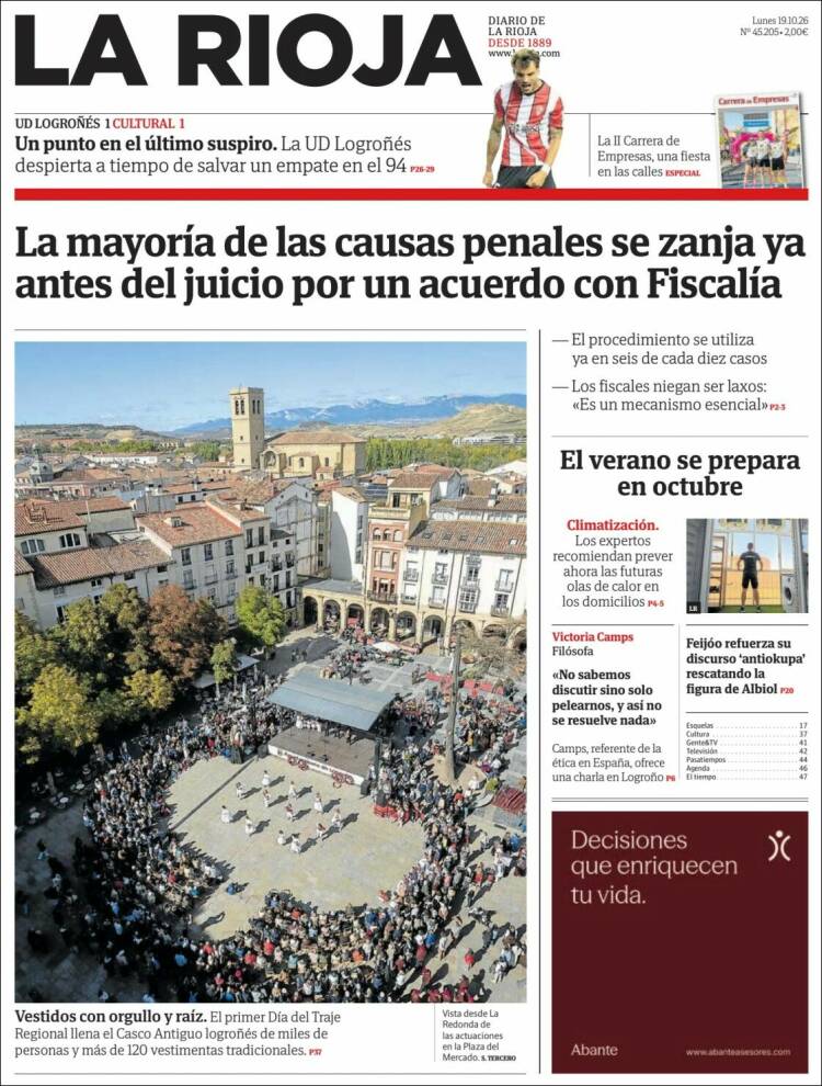 Portada de La Rioja (Spain)