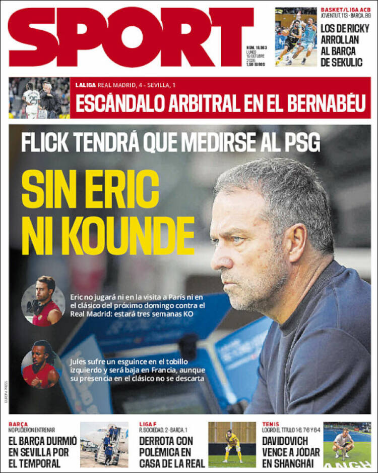 Portada de Sport (Espagne)