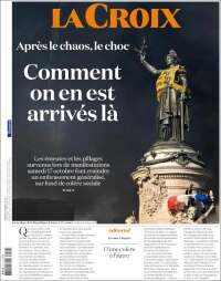 Portada de La Croix (France)