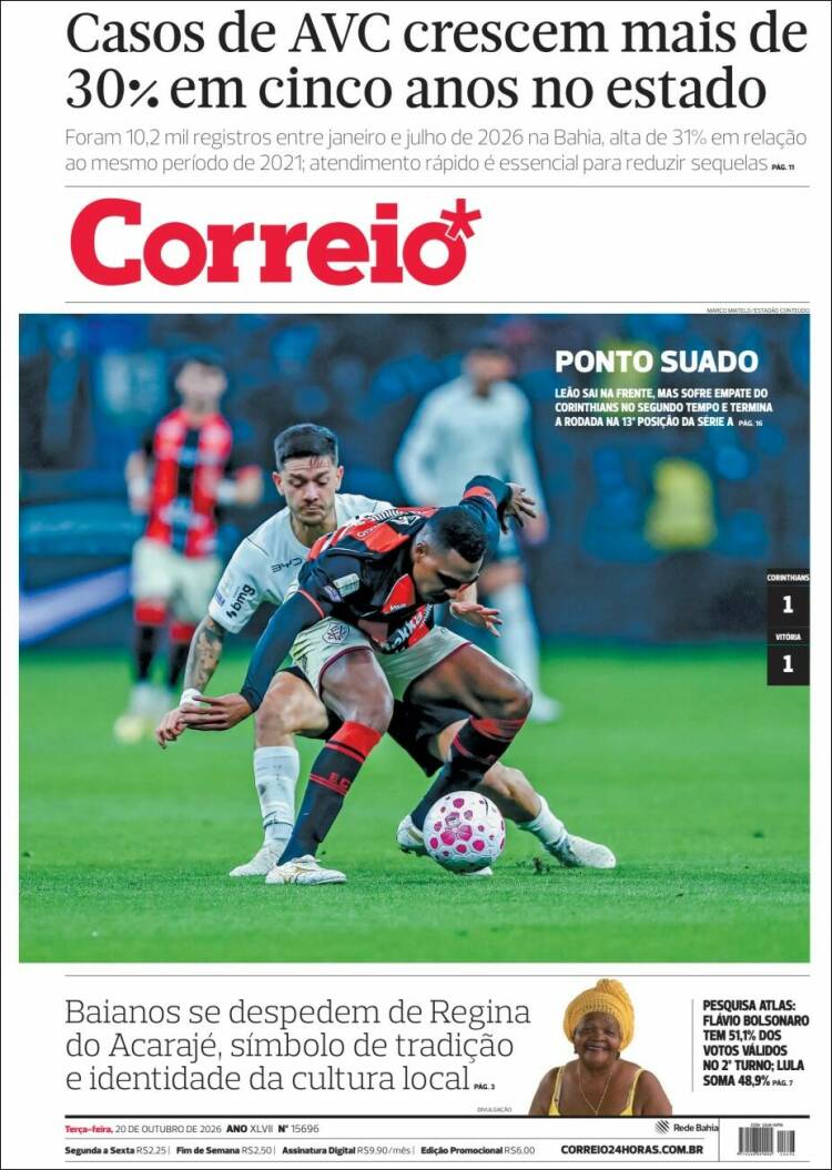 Portada de Correio* (Brasil)