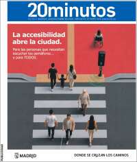 Portada de 20 Minutos - Madrid (Espa&ntilde;a)