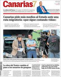 Portada de Canarias 7 (Spain)