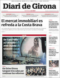 Portada de Diari de Girona (Espa&ntilde;a)