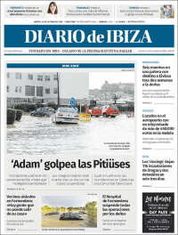 Portada de Diario de Ibiza (Espa&ntilde;a)