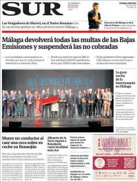 Portada de Diario el Sur (Espa&ntilde;a)