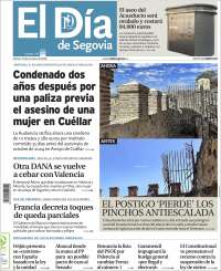 Portada de El Día de Segovia (Spain)