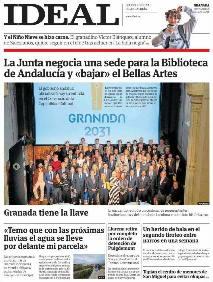Portada de Ideal (Espa&ntilde;a)