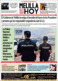 Portada de Melilla Hoy (Espa&ntilde;a)
