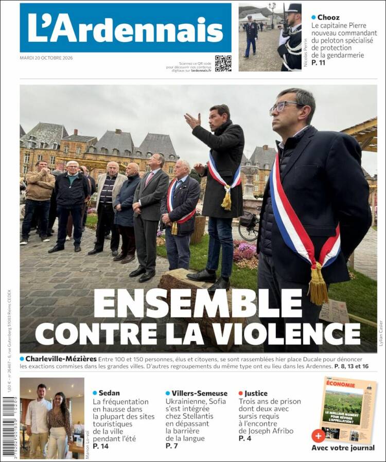 Portada de L'Ardenais (Francia)