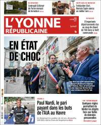 Portada de L'Yonne-Républicaine (Francia)