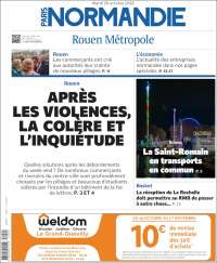 Portada de Paris Normandie (Francia)