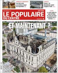 Portada de Le Populaire du Centre (Francia)
