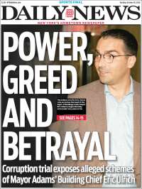 Portada de Daily News - New York (&Eacute;tats-Unis)