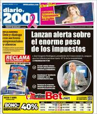 Portada de 2001 - Dosmiluno (Venezuela)
