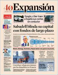 Portada de Expansión (Spain)
