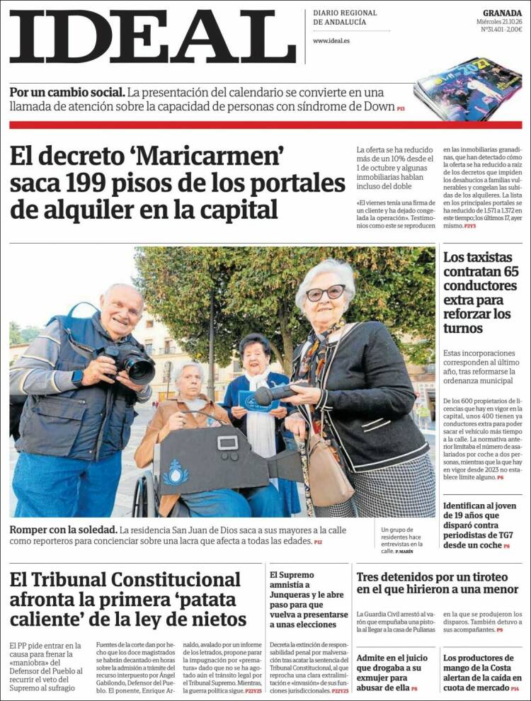 Portada de Ideal (Espa&ntilde;a)
