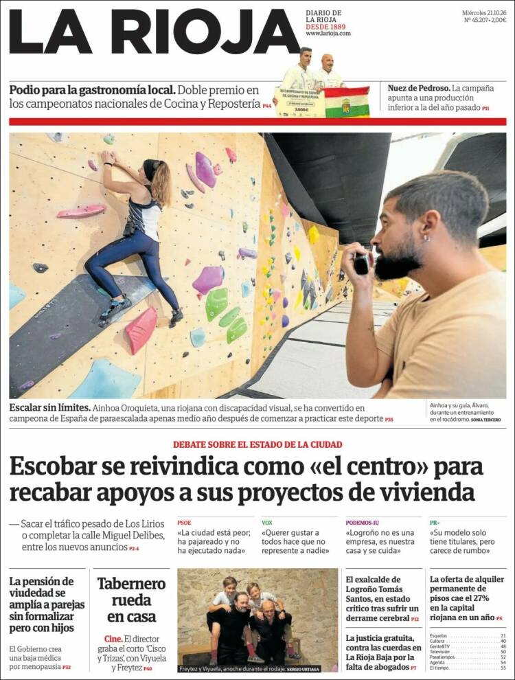 Portada de La Rioja (Espa&ntilde;a)