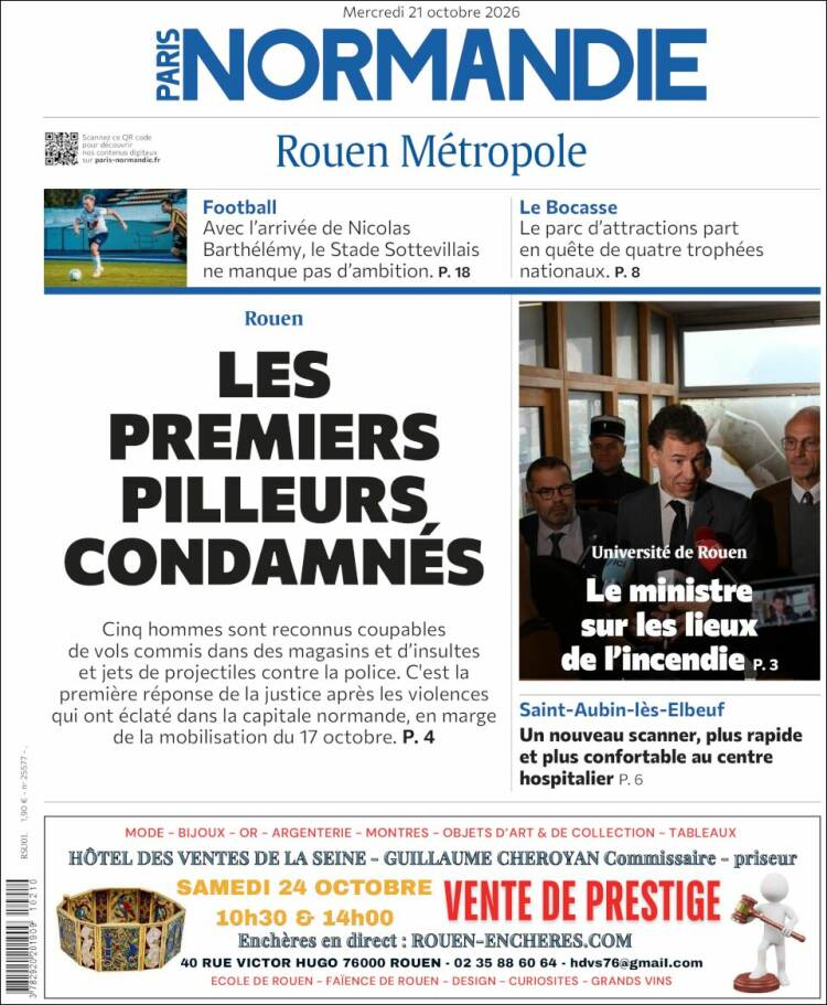 Portada de Paris Normandie (France)