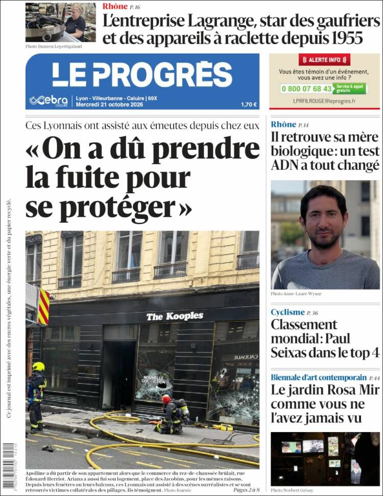 Portada de Progres de Fecamp (France)