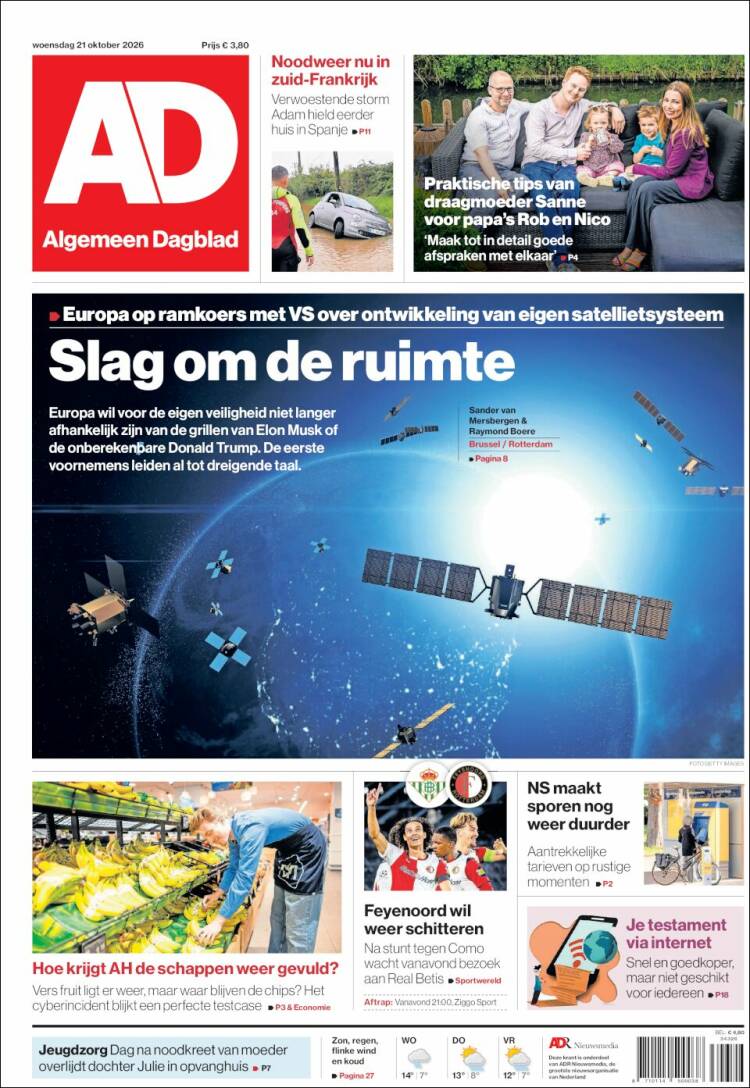 Portada de AD (Pa&iacute;ses Bajos)