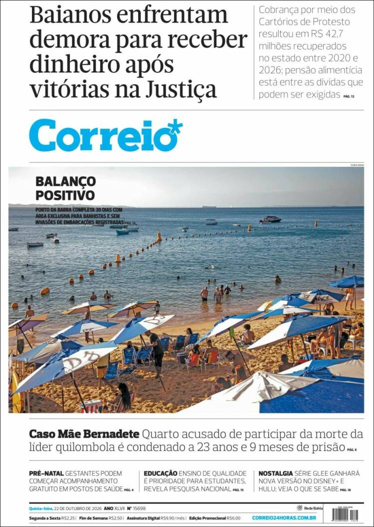 Portada de Correio* (Brasil)