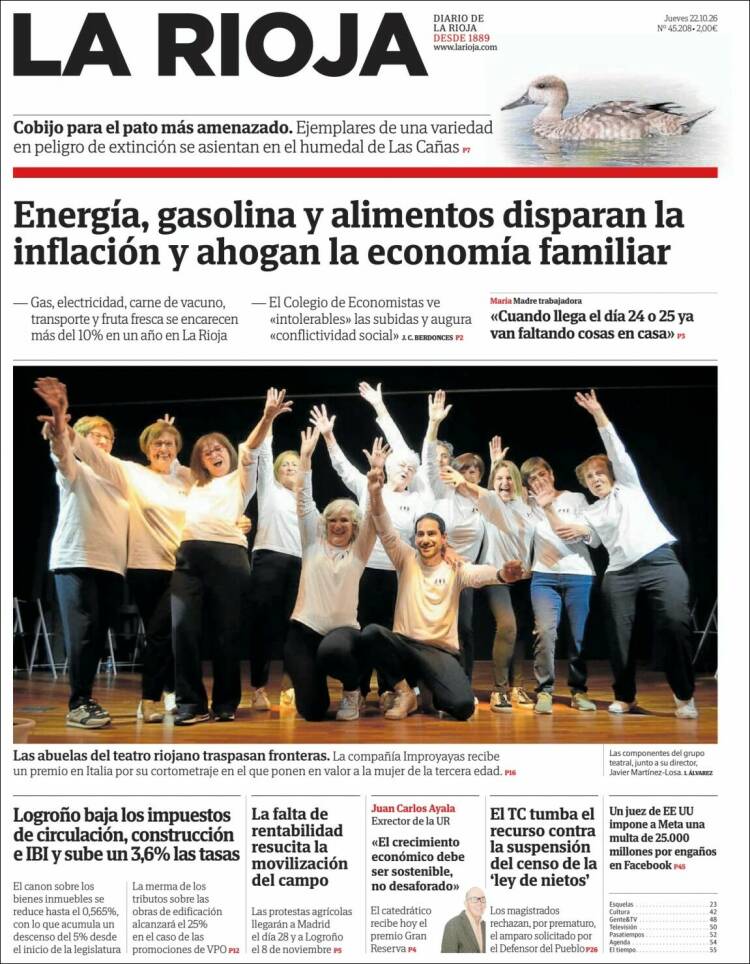 Portada de La Rioja (Espa&ntilde;a)