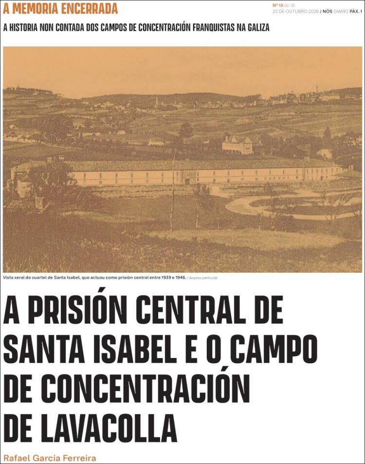 Portada de Nòs Diario (Spain)