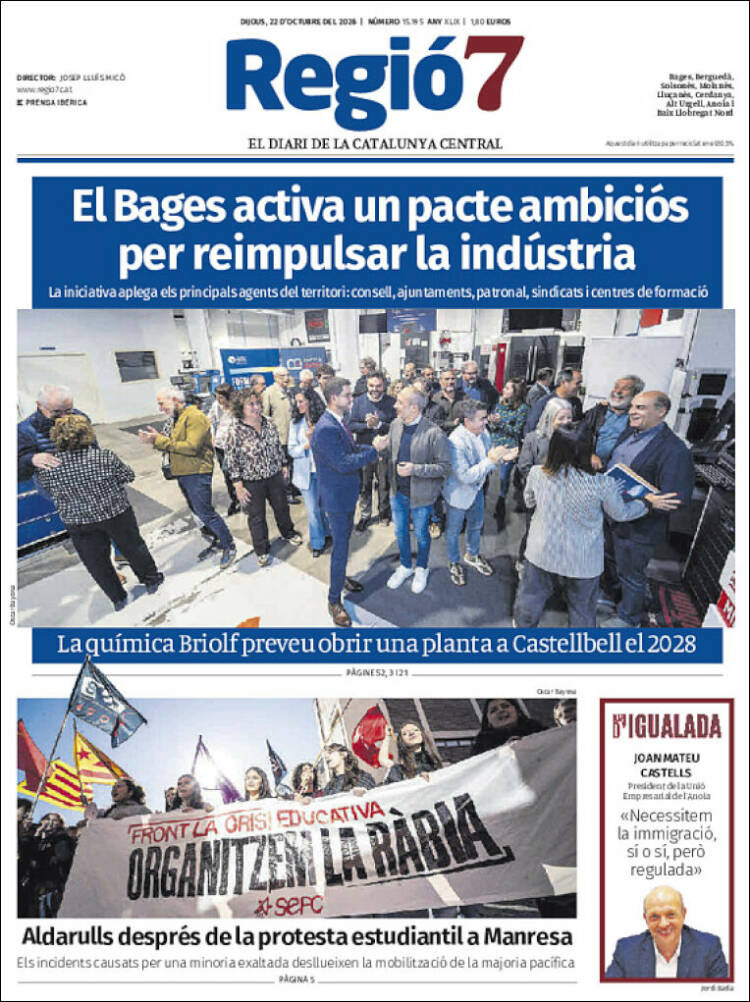 Portada de Regio7 (Espa&ntilde;a)