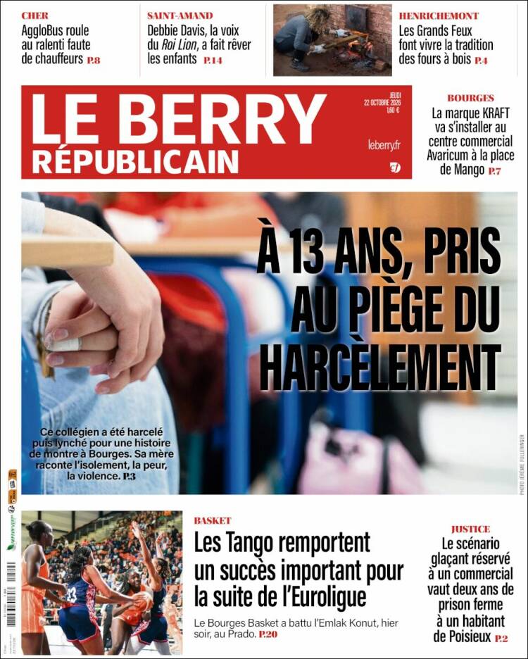 Portada de Berry Republicain (France)