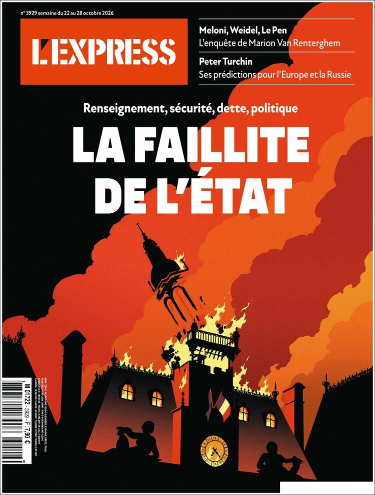 Portada de L'Express (France)