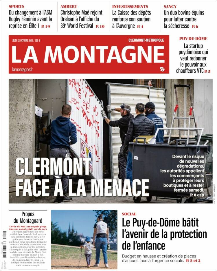 Portada de La Montagne (France)