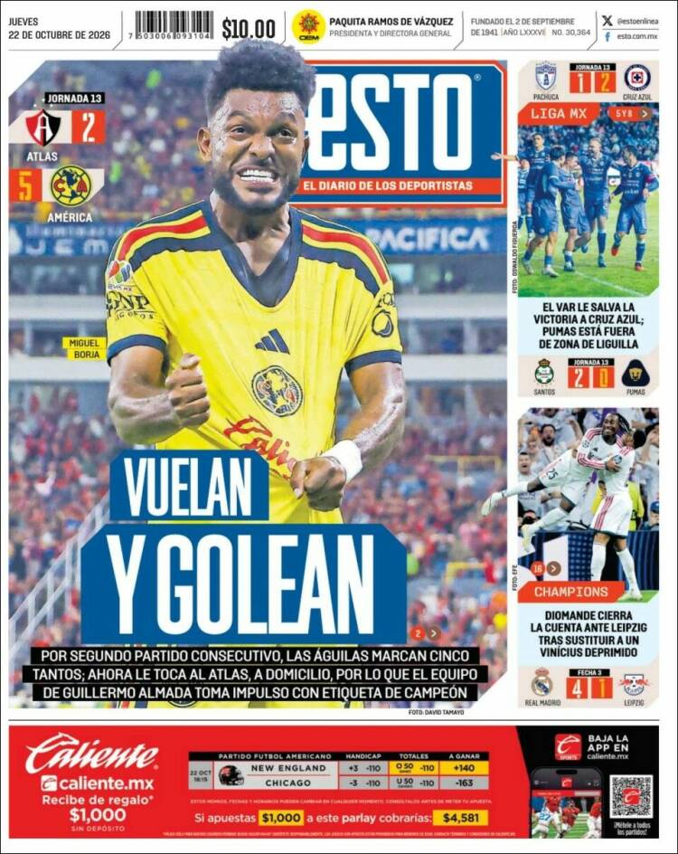 Portada de Esto (Mexico)
