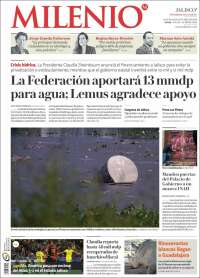 Portada de Milenio - Jalisco (Mexico)