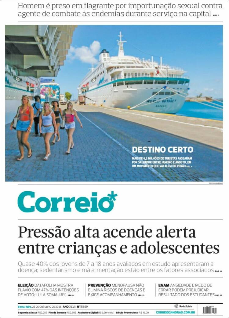 Portada de Correio* (Brasil)