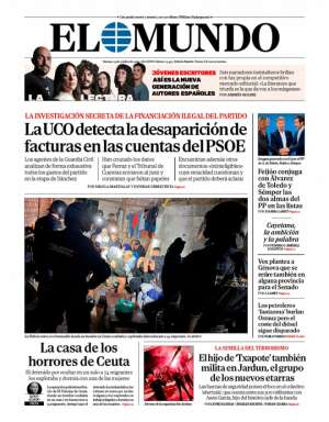 Portada de El Mundo de hoy