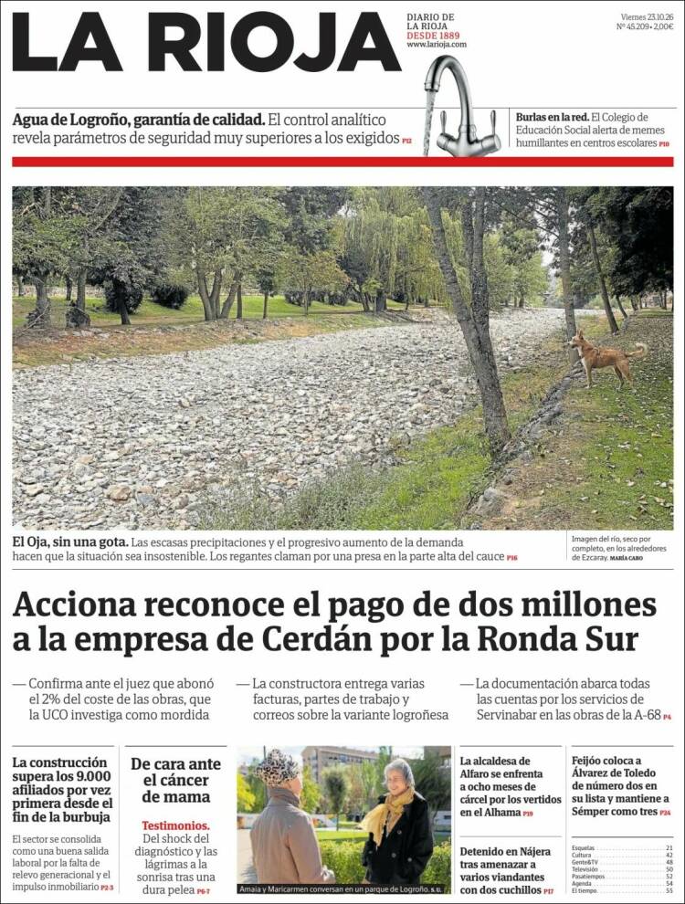 Portada de La Rioja (Espa&ntilde;a)