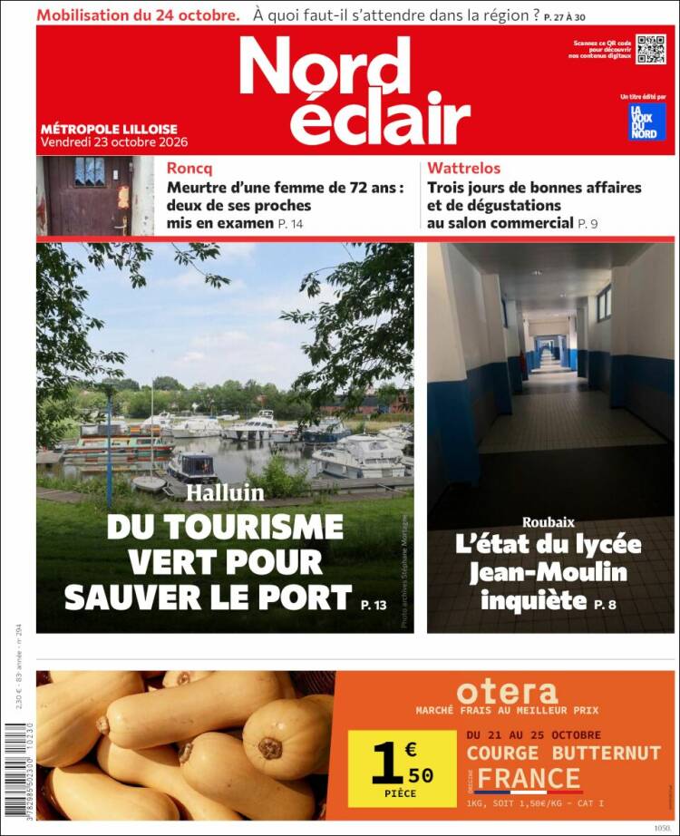 Portada de Nord Éclair (Francia)
