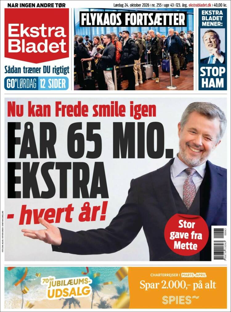 Portada de Ekstra Bladet (Denmark)