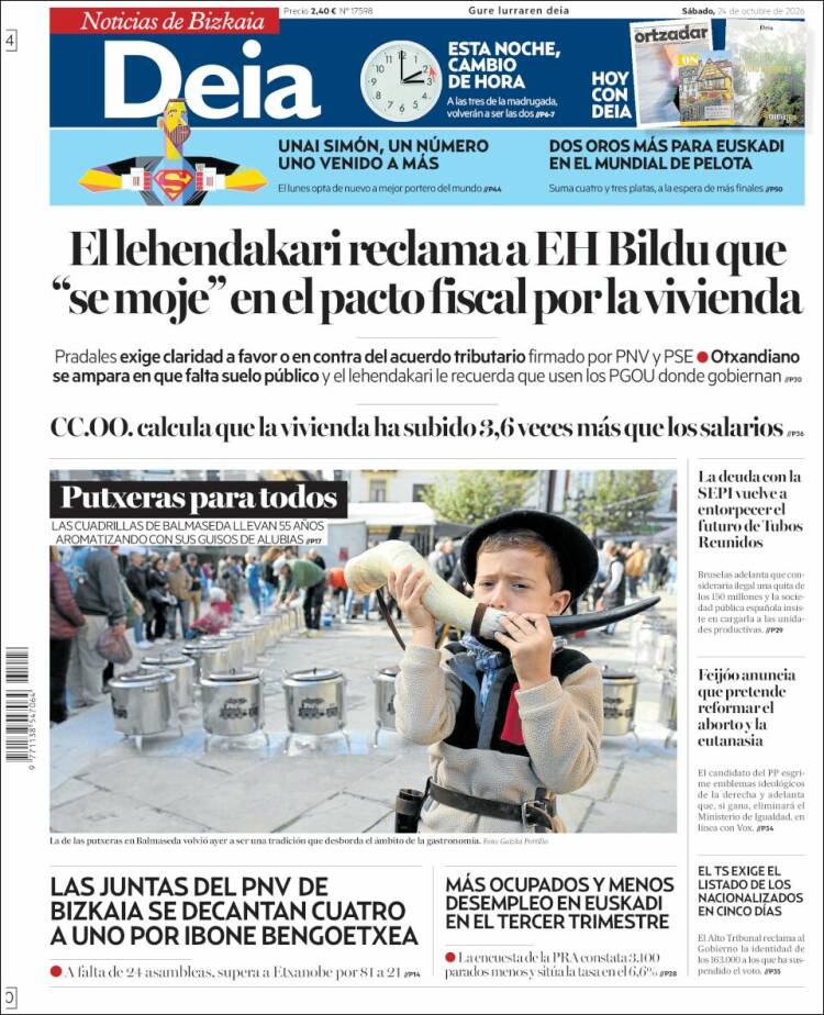 Portada de Deia (Spain)