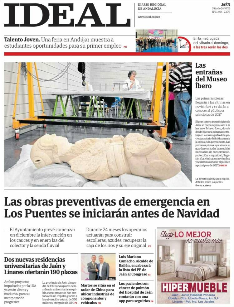 Portada de El Ideal de Jaén (Spain)